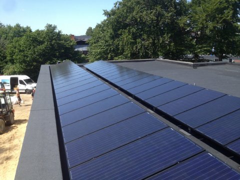 Solcelleanlæg til erhverv - Hørning Solcelleanlæg til erhverv - Hørning