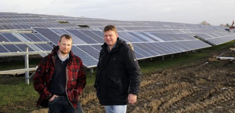 Krogsholte solcellepark Solcellepark | 1.4 MW solcellepark